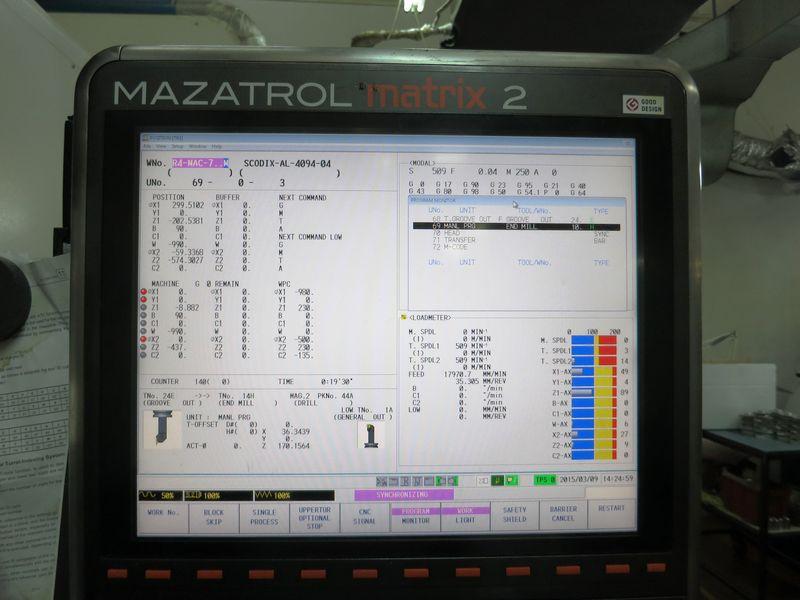 Mazak Integrex I-200ST, Machine ID: 7502
